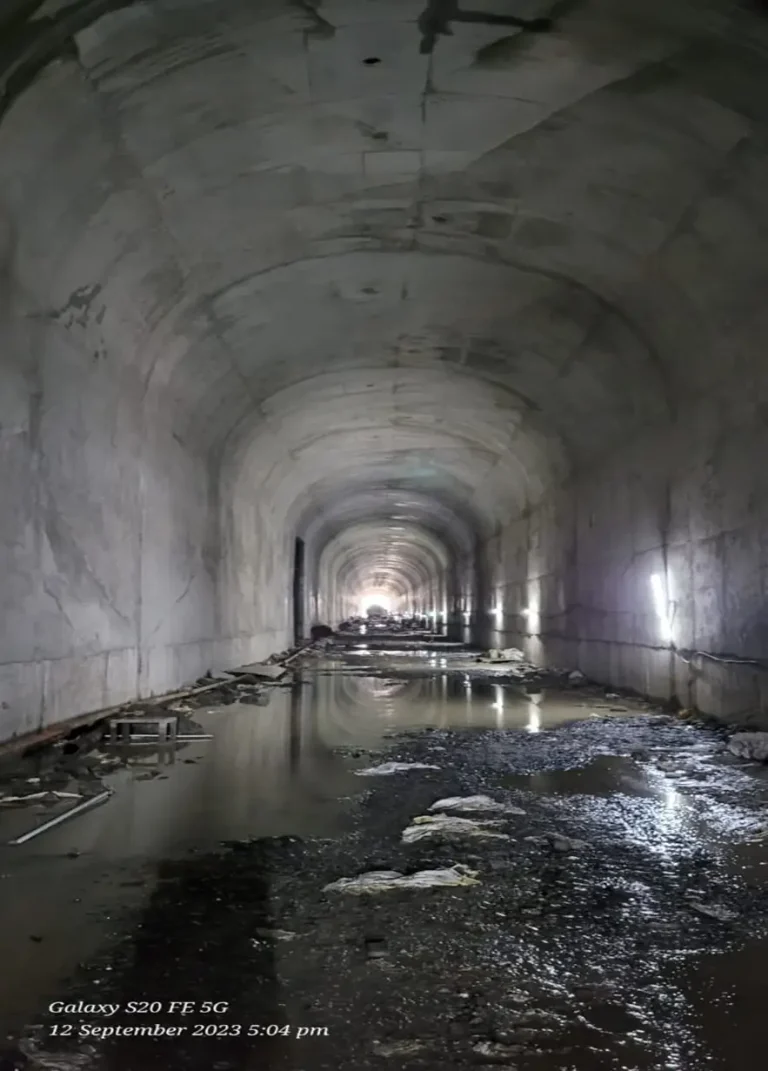 Rewa – Sidhi new BG Rail Line Project - Tunnel No 02